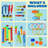 30 Pcs Diving Pool Toys with Storage Bag