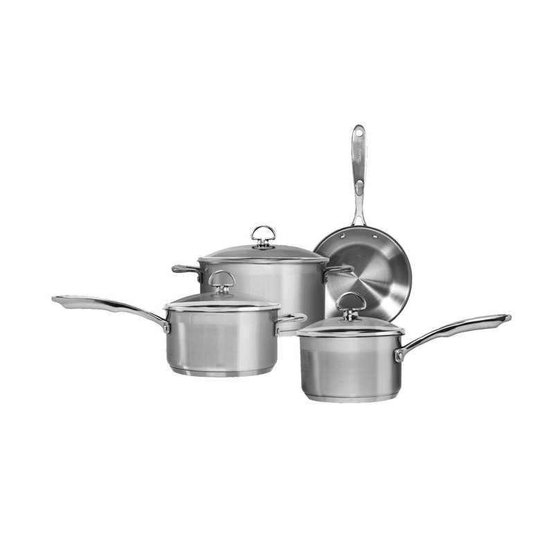 7 - Piece Stainless Steel Cookware Set
