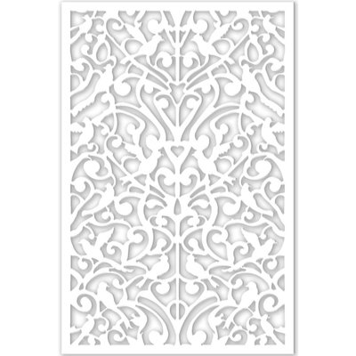 48'' x 32'' Ginger Dove Vinyl Privacy Screen