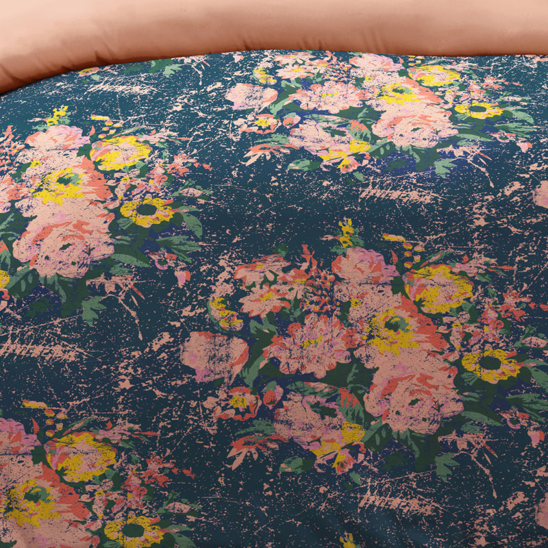 Made Supply Co. Floral Comforter, Twin/TwinXL Comforter + 1 Sham