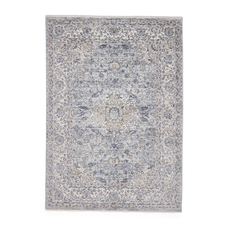 Auderghem area rug Machine Woven Runner Blue