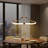 Bozart 1 - Light Chome LED Unique/Statement Pendant