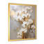 Minimalisme beige et orchidées dorées IV - impression sur toile encadrée orchidée-97052634-97052630