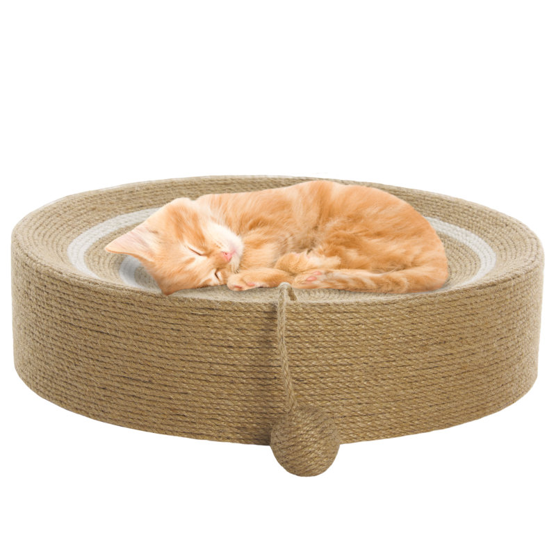 Cat Scratch Toy Jute Bed