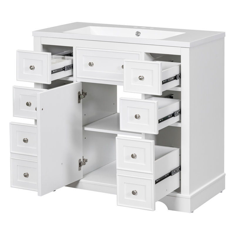 36'' Single Bathroom Vanity Base Only