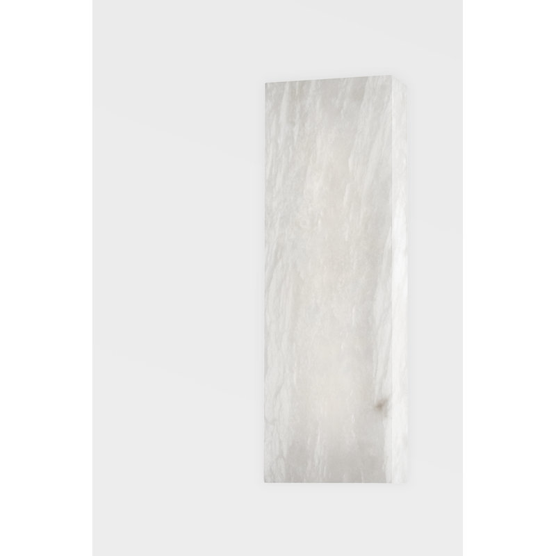 Central Park - Small Wall Sconce - Polished Nickel Finish, 15.25" H x 5.25" W x 2.5" D