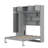 Wall Murphy Bed With Top Cabinet-801647147