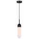 Ehrfried Single Light Metal/Fabric Cord Pendant