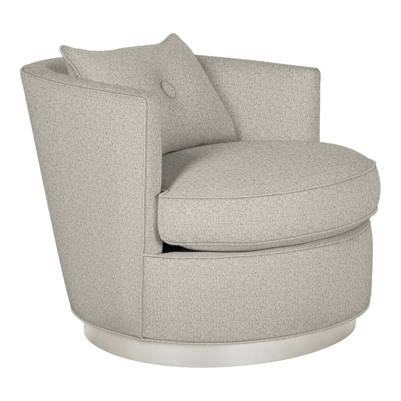 Chaise pivotante Bernadette de Michael Weiss, Métal Tuck, Wrenn