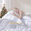 750 FP All Season Feather and Down Blend Comforter Ultra-Soft Cotton Duvet Insert-2026536018