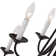 Estelle 20 - Light Candle Style Classic Chandelier with Wrought Iron Accents(47.2")