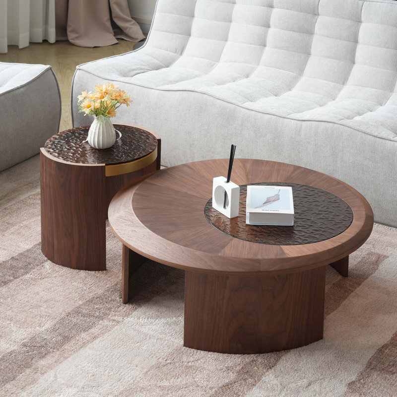 Ensemble de tables basses rondes Tavola