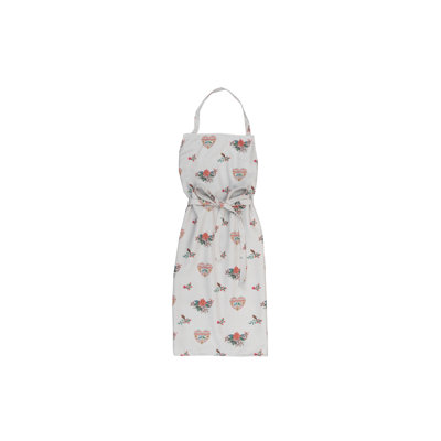 Christmas Floral Bib Apron