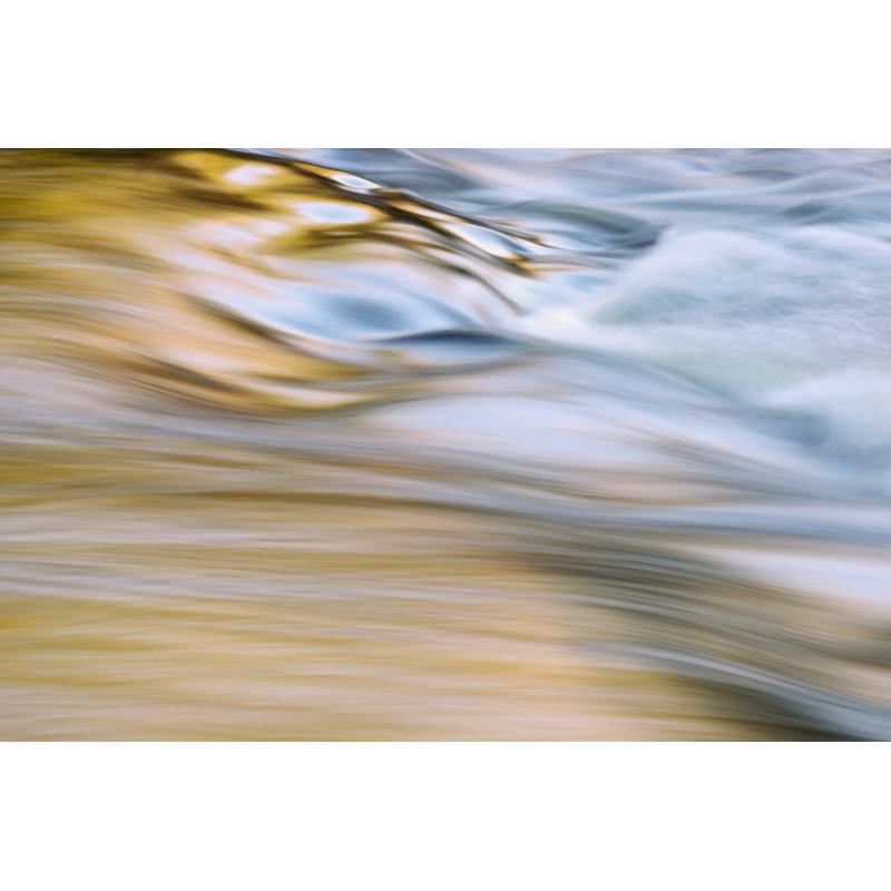 Presque Isle River Reflections by Dpenn - Wrapped Canvas Print, 30cm H x 46cm W