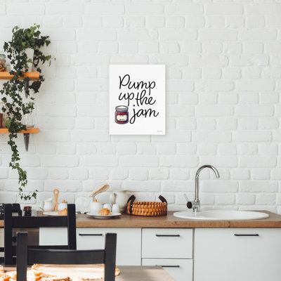 Pump Up The Jam Canvas, design by Susan Ball