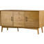 Table buffet à 3 tiroirs de 57 po de largeur Landon-1371097311