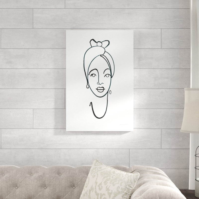 Reproduction d’art sur toile, "Beauty I" par Avery Tillmon, H 30 po x l 20 po