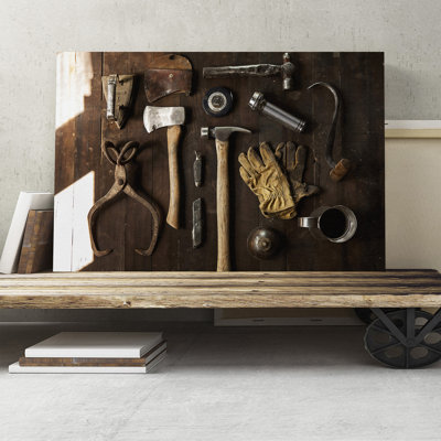 Tool Shed Tools Photographic - Wrapped Canvas