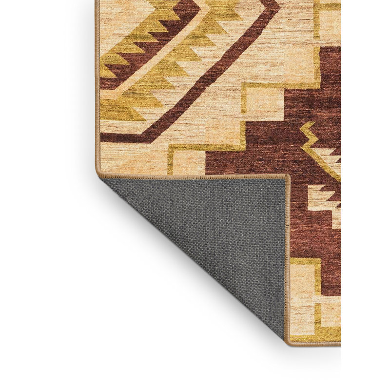 Tapis abstrait moderne 3246, Tapis de couloir 2 pi x 5 pi