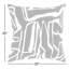 Housse et insert de coussin décoratif carré 100% coton Haslet-87809672