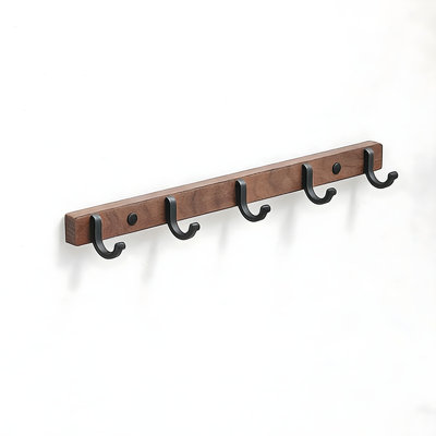 Coat Rack Wall Mount，Coat Hooks,  For Towels, Robes & Hats, Organize Bathroom, Kitchen, Entryway, Doors
