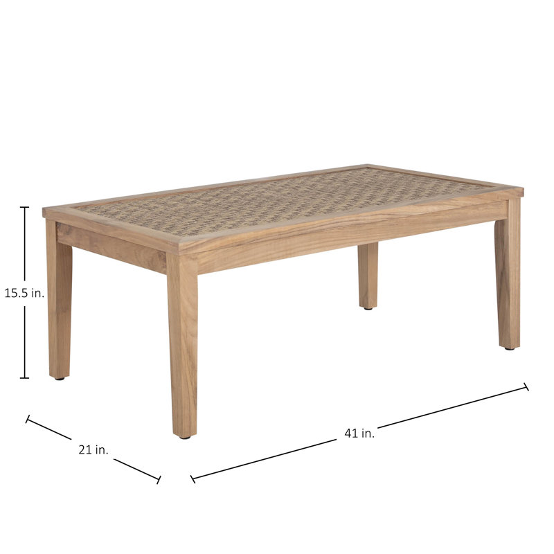 Savannah Teak Coffee Table