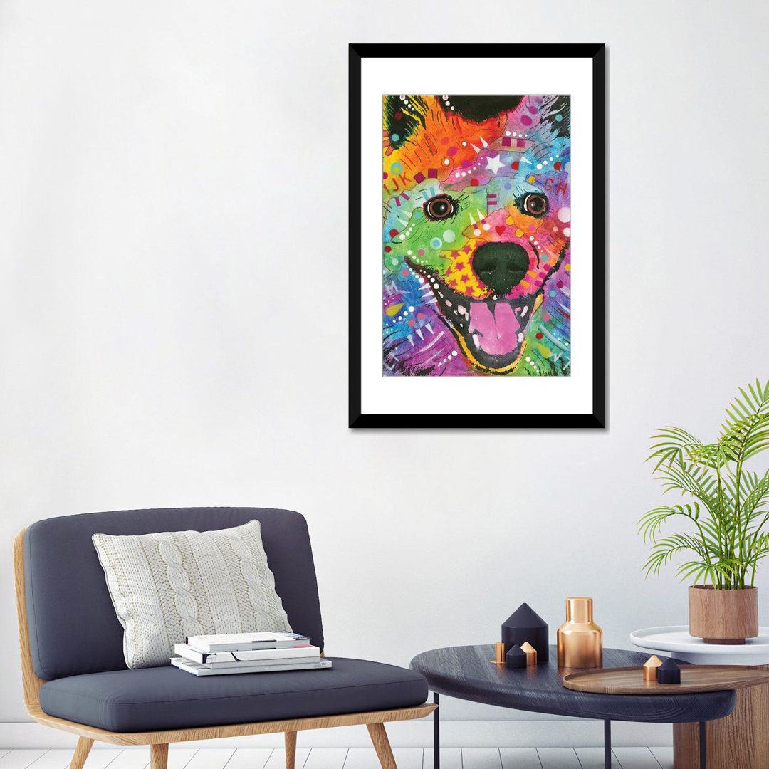 " Eskimo Dog " by Dean Russo East Urban Home Mat