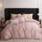 MooMee Duvet Cover Set Silky Sateen Look Luxury Sheen 100% Long-Staple Cotton 600TC -105272389-105272388