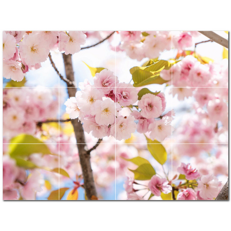 6'' x 6'' Satin Ceramic Decorative Mural