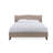 Vegan Leather Platform Bed-87716617-87728093
