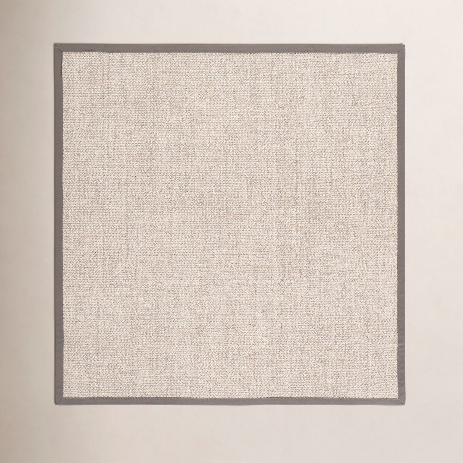 Torbin Marble Khaki Jute Rug, Square 9'
