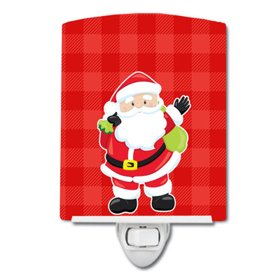 Silloth Santa Claus Ceramic Night Light