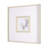 Vapor VIII by June Vess a Hand Embelished Textured Framed Art Print Matted under Glass