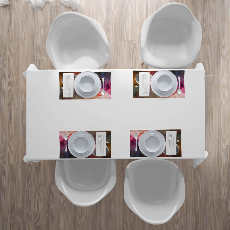Polyester Abstract Rectangle Placemat