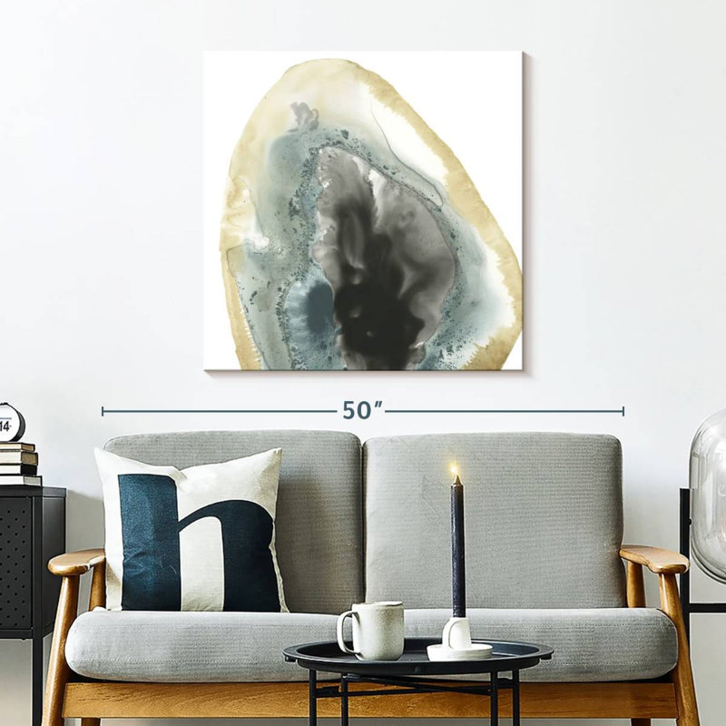 Cropped Geodes III, 30" H x 30" W