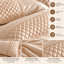 Atlanta Luxury Crushed Velvet Duvet Cover Bedding Set with Matching Pillowcases, Soft Glamorous Textured Quilt Cover-625715922-625715927
