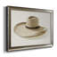 Chapeau de cowboy I, toile encadrée de qualité supérieure - prête à être accrochée-1639244690