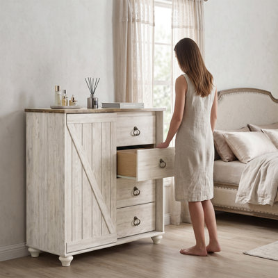 Commode combinée 4 tiroirs Jascha Gentleman's