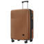 Ensemble de valises rigides 5 pièces avec demi-ouverture, roues pivotantes doubles, port USB et verrous TSA