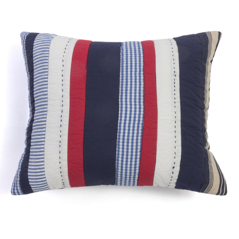 Taie décorative en coton Bohannon - Standard, Standard