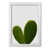 White Grain Frame
