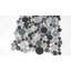 10.5" x 10.5" Bubble Art Random Marble Look Mosaic Wall Tile-1855641241