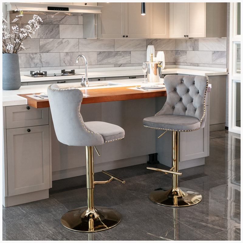 Tabouret Holmesfield, gris