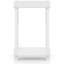 Petit meuble minimaliste blanc et blanc Simplistic-1298871767