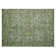 Machine Washable Indoor/Outdoor Xhevrie Olive Rug
