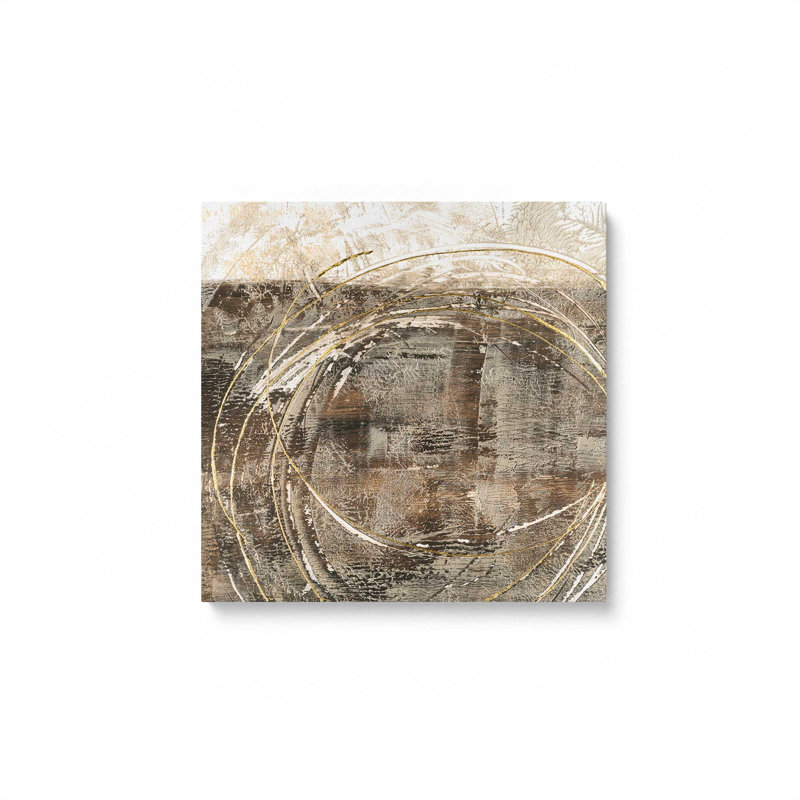 "Cercles de lumière I", H 24 po x l 24 po