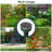 10.04'' Solar Powered Outdoor Lantern