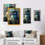 «Peacock Gangster in NYC II», impression sur toile-1117633027-1117633029