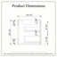 Meuble-lavabo double 60 po avec plateau en résine