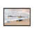 Toile avec cadre gris